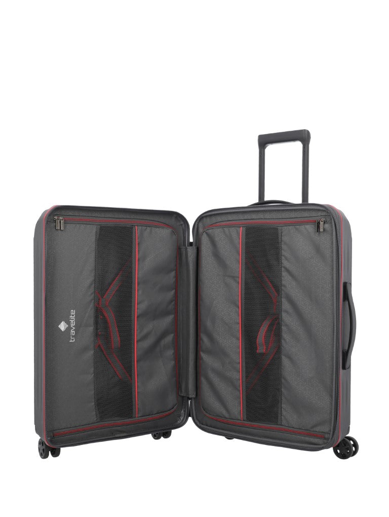 Travelite Dynamiic 66cm 4-Wheel Expandable Medium Suitcase