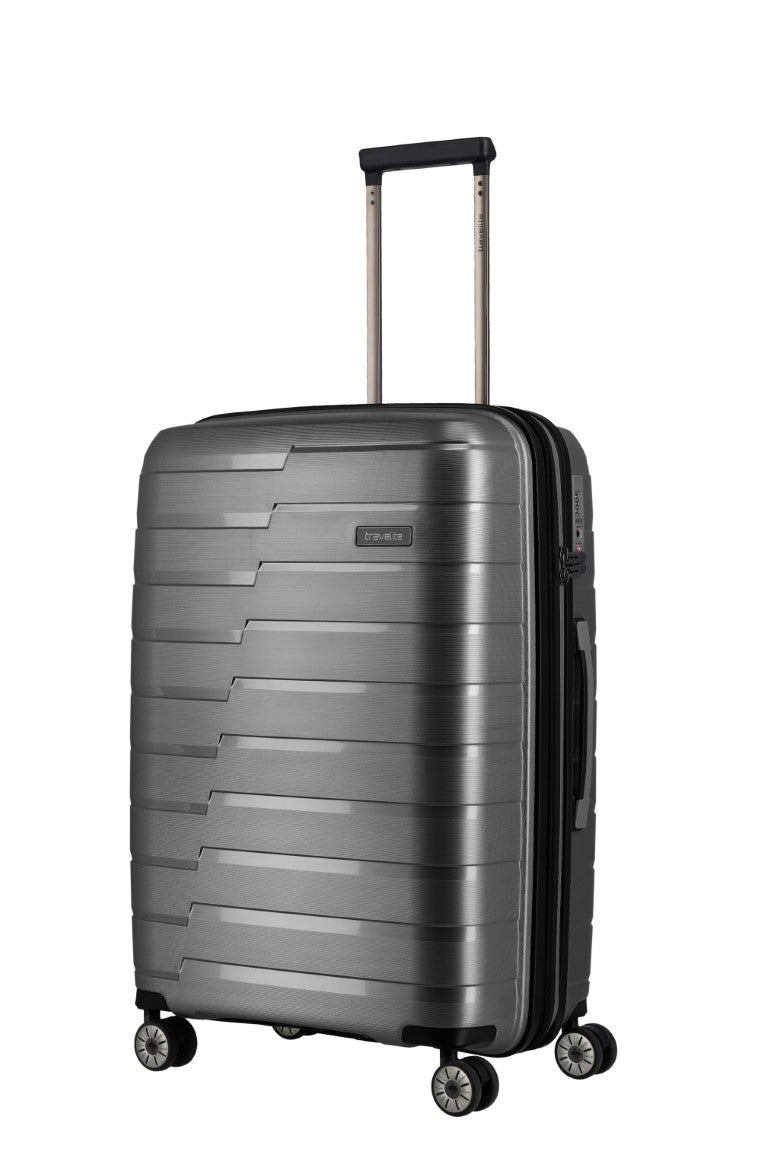Travelite Air Base 67cm 4-Wheel Expandable Medium Suitcase