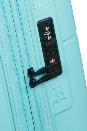 American Tourister DashPop Disney Stitch 55cm 4-Wheel Expandable Cabin Case