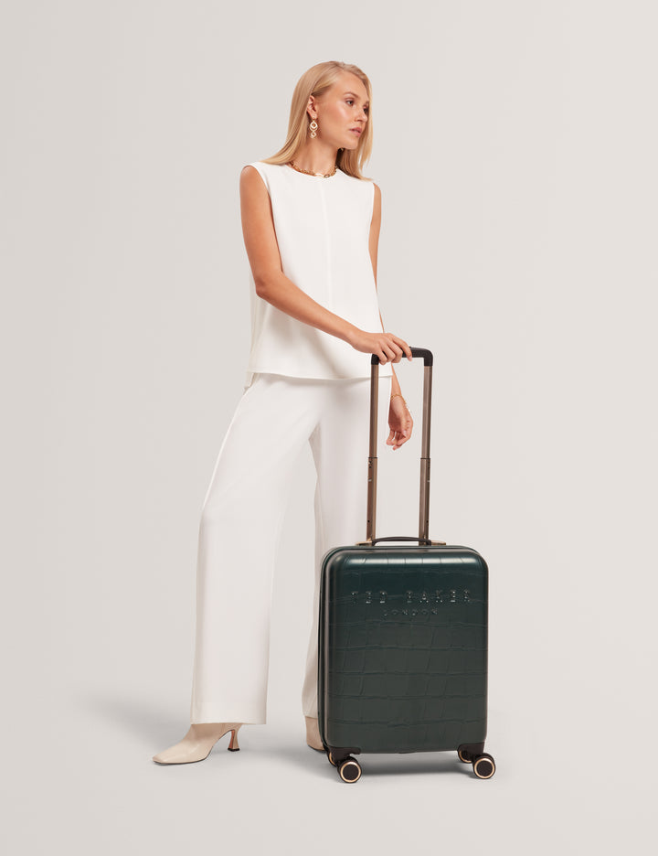 Ted Baker Icon Case 55cm 4-Wheel Cabin Suitcase