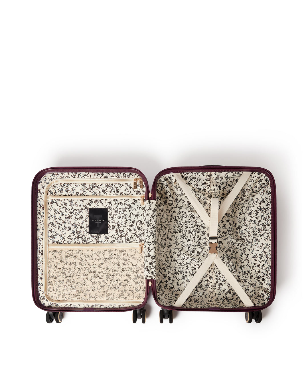 Ted Baker Icon Case 55cm 4-Wheel Cabin Suitcase