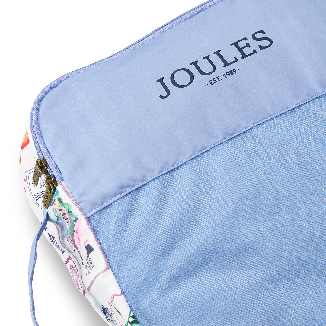 Joules Postcards Set of Packing Cubes