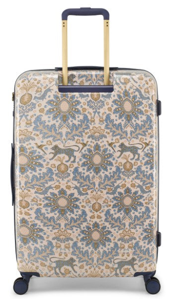 Joules Damask 76cm 4-Wheel Large Suitcase
