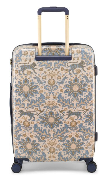 Joules Damask 66cm 4-Wheel Medium Suitcase