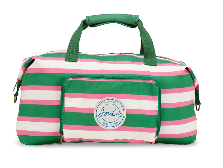 Joules Resort Stripe Packaway Duffle Bag