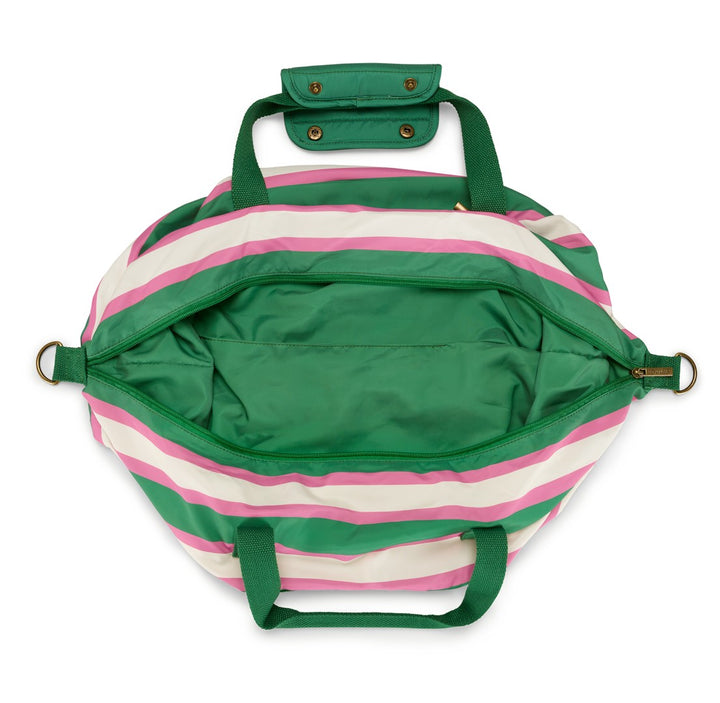 Joules Resort Stripe Packaway Duffle Bag