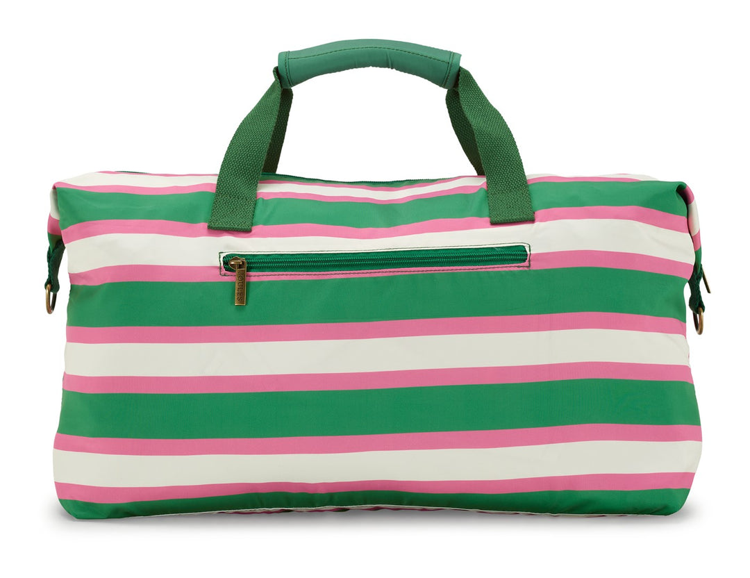 Joules Resort Stripe Packaway Duffle Bag
