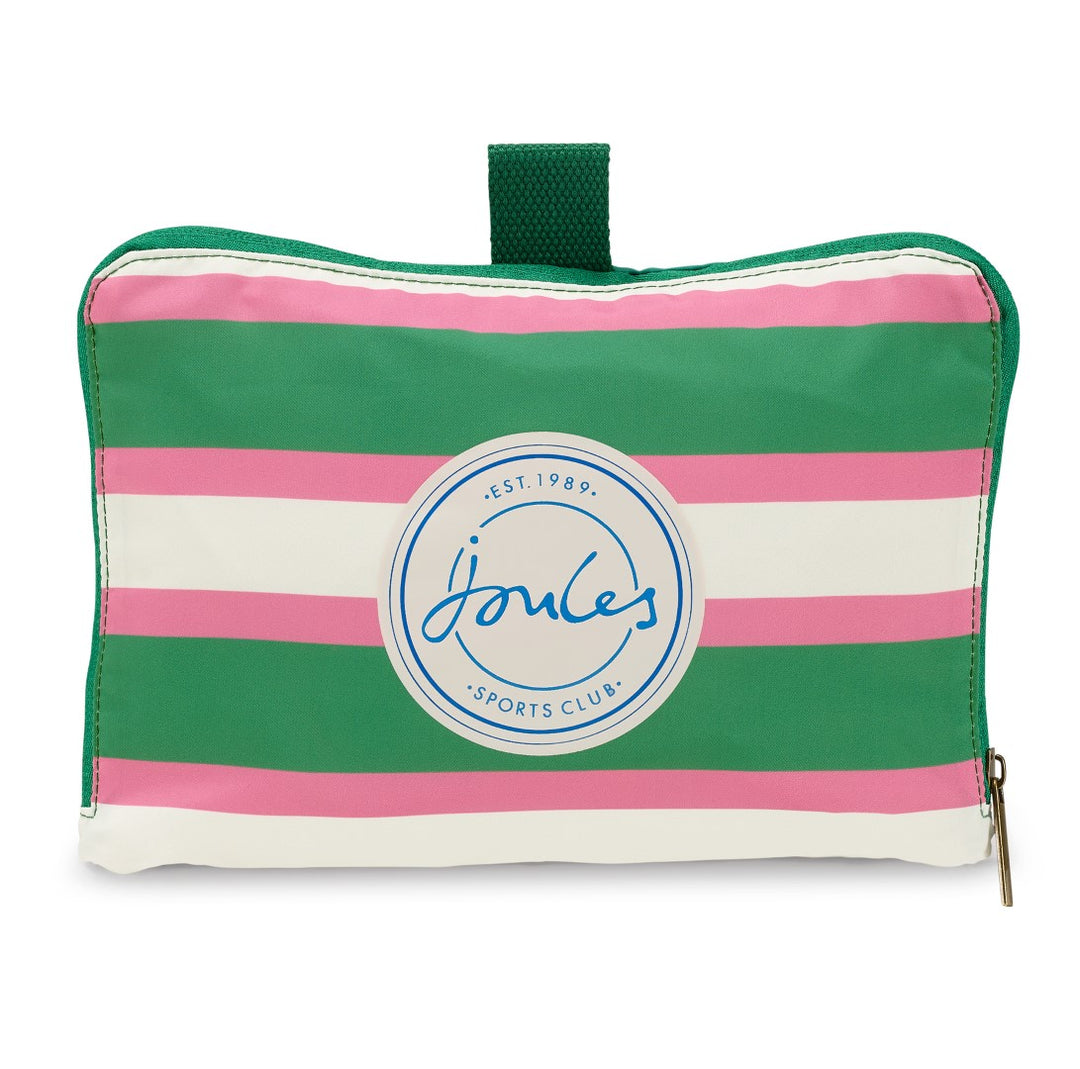 Joules Resort Stripe Packaway Duffle Bag