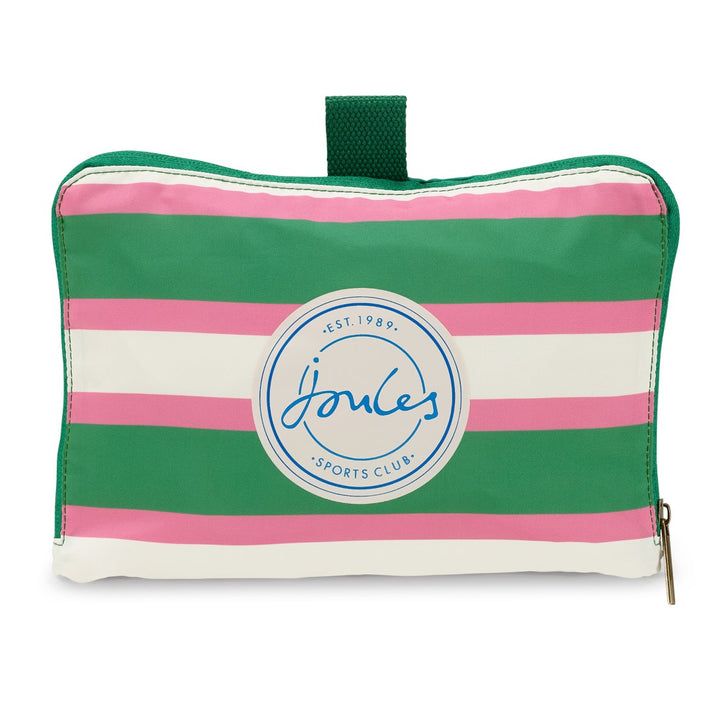 Joules Resort Stripe Packaway Duffle Bag