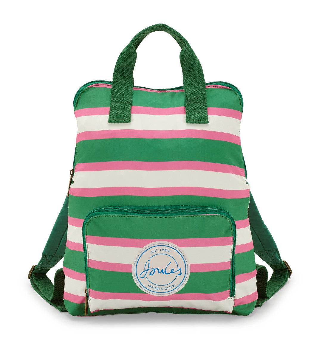 Joules Resort Stripe Packaway Backpack
