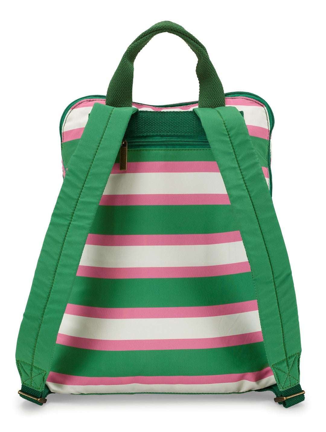 Joules Resort Stripe Packaway Backpack