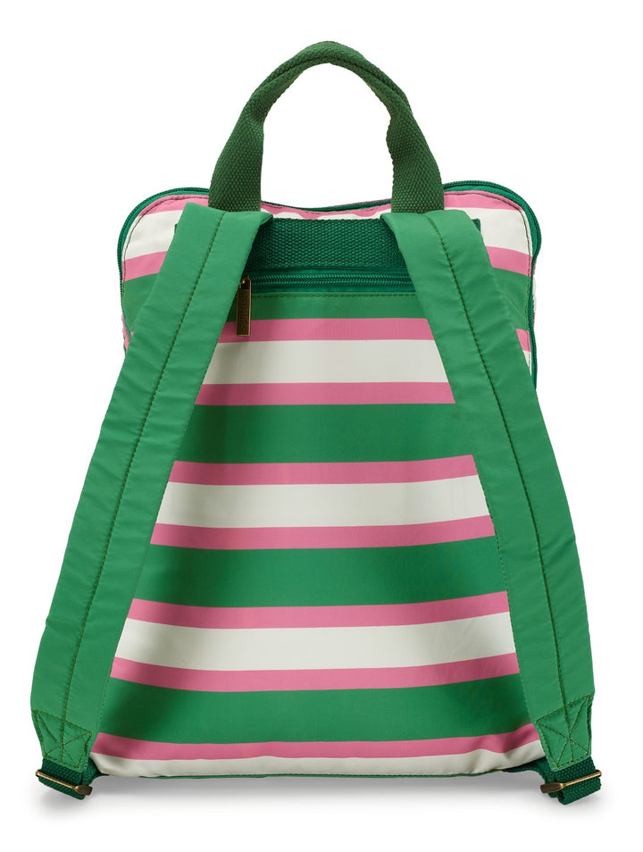 Joules Resort Stripe Packaway Backpack