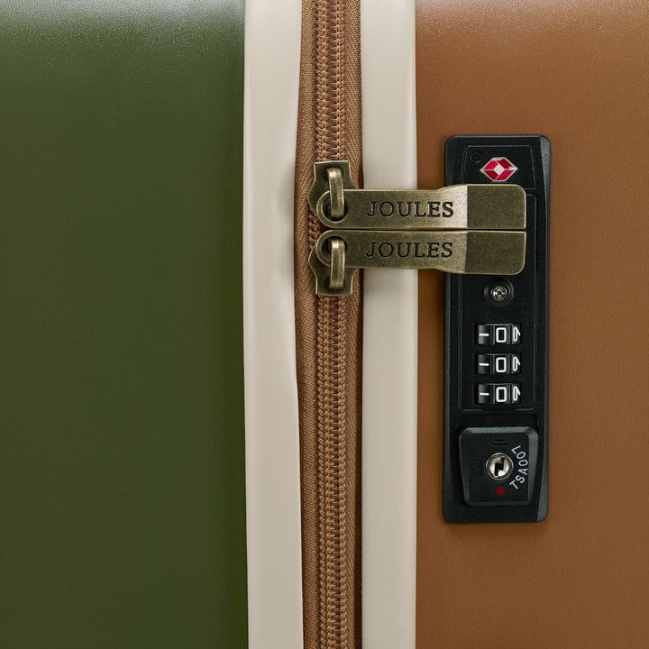 Joules Colour Block 76cm 4-Wheel Large Suitcase