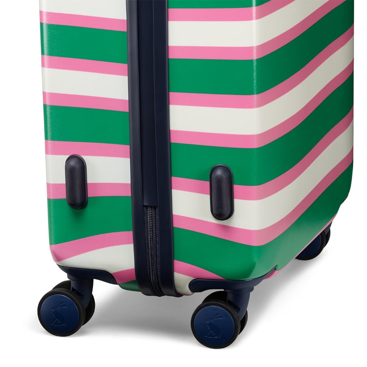 Joules Resort Stripe 66cm 4-Wheel Medium Suitcase