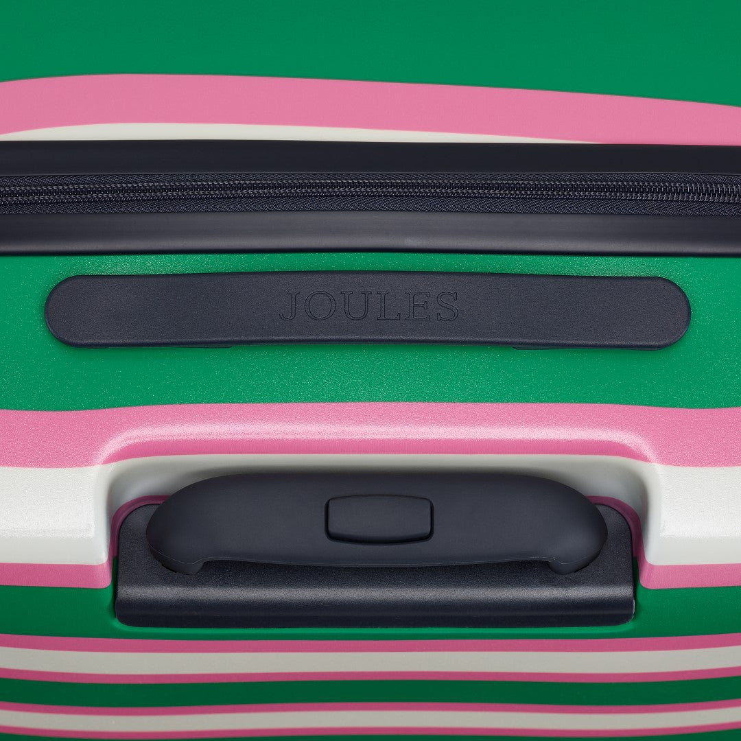 Joules Resort Stripe 54cm 4-Wheel Cabin Case
