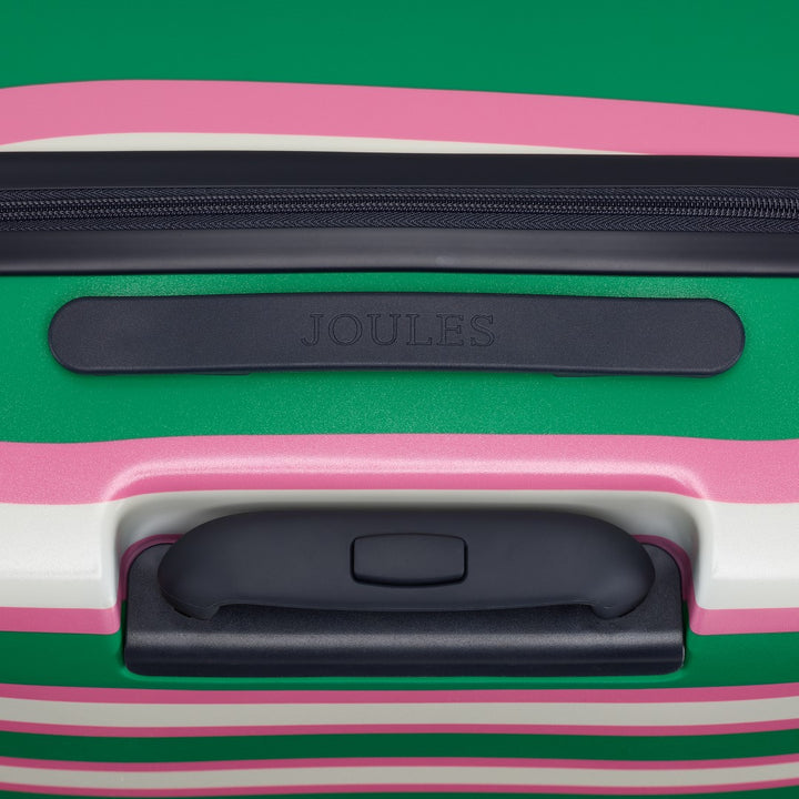 Joules Resort Stripe 54cm 4-Wheel Cabin Case