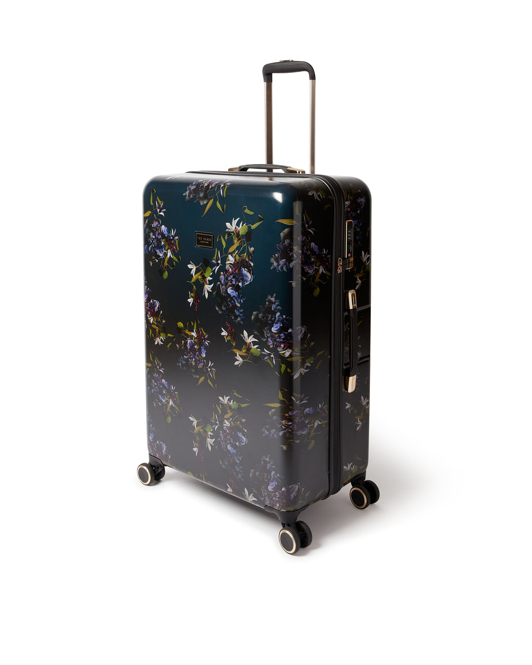 Ted Baker Midnight Bloom 79cm 4-Wheel Large Suitcase
