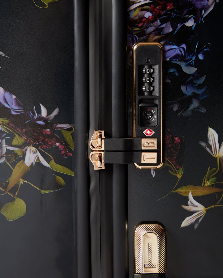 Ted Baker Midnight Bloom 79cm 4-Wheel Large Suitcase