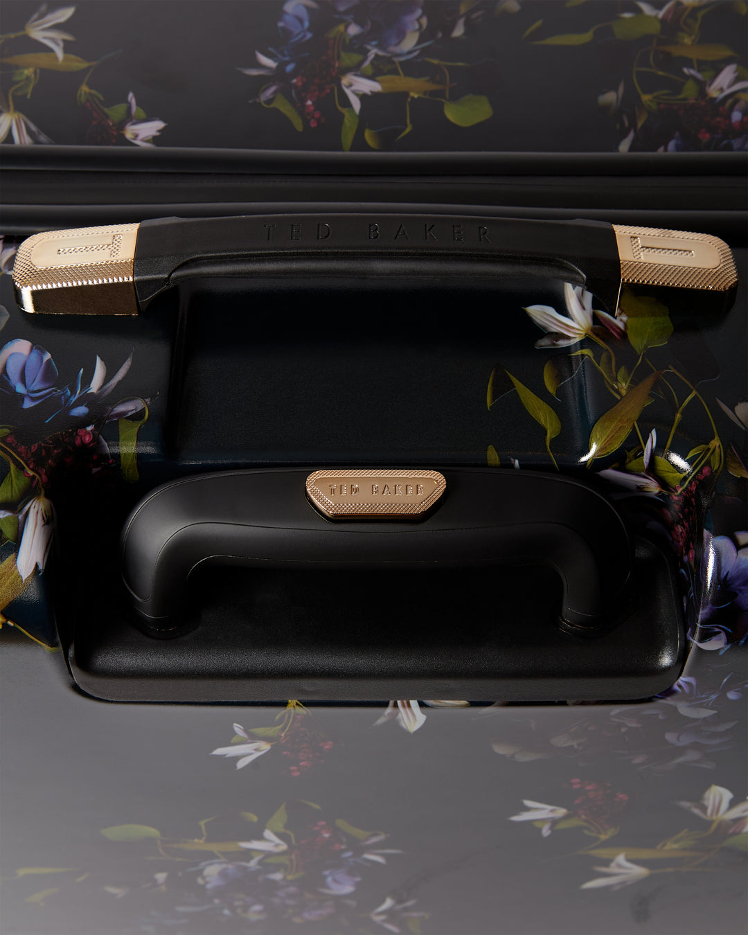 Ted Baker Midnight Bloom 79cm 4-Wheel Large Suitcase
