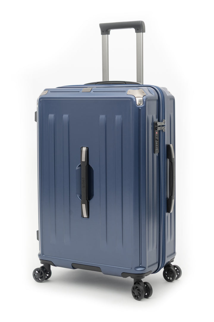 Qubed Vault 69cm 4-Wheel Expandable Trunk Suitcase