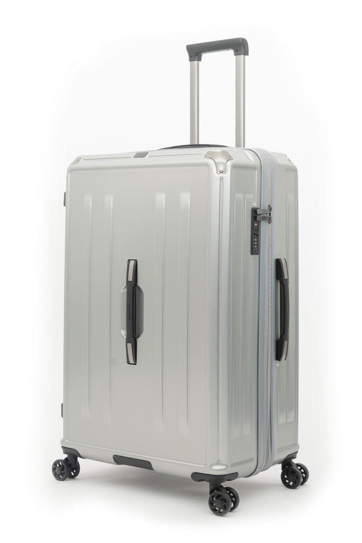 Qubed Vault 69cm 4-Wheel Expandable Trunk Suitcase