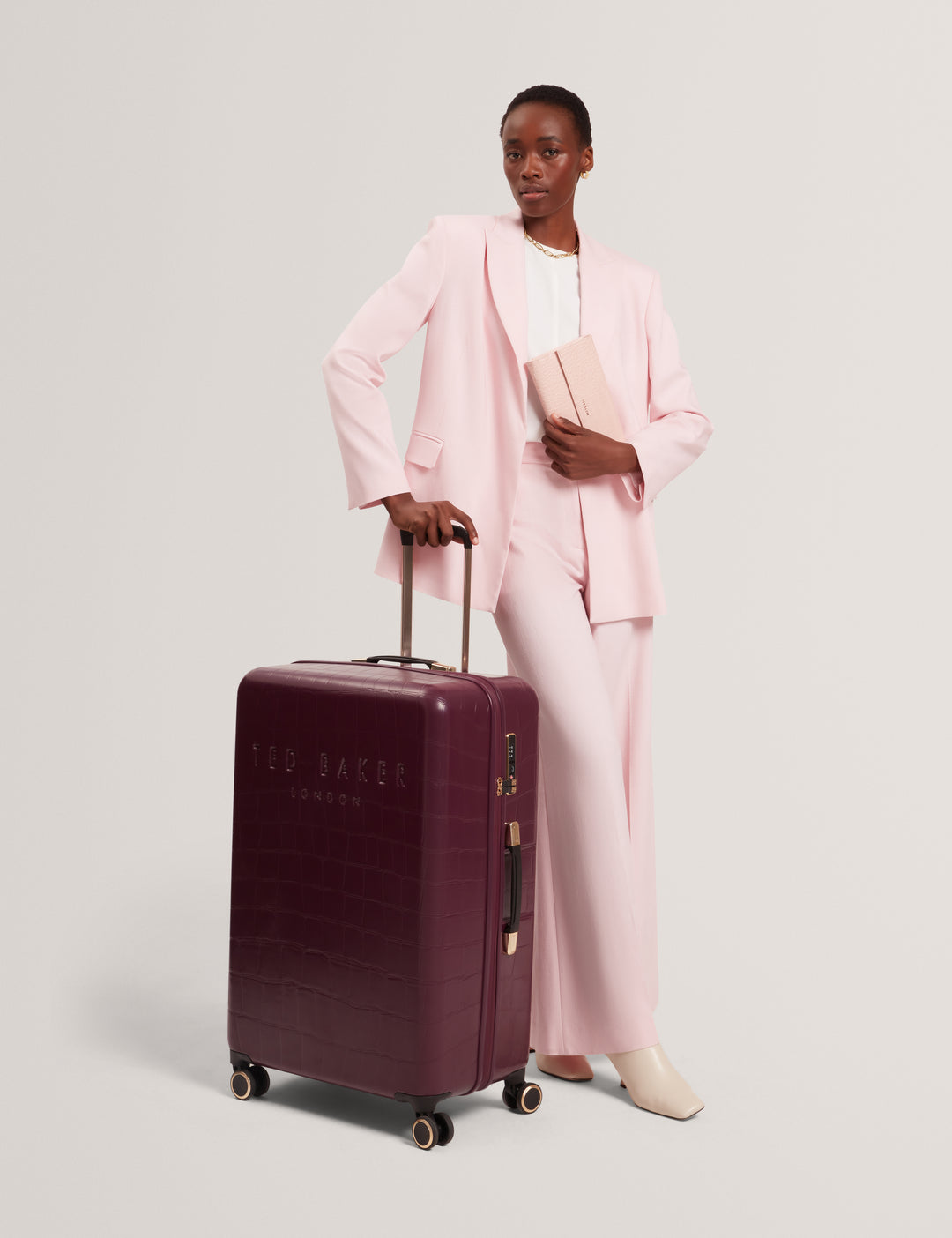 Ted Baker Icon Case 79cm 4-Wheel Large Suitcase
