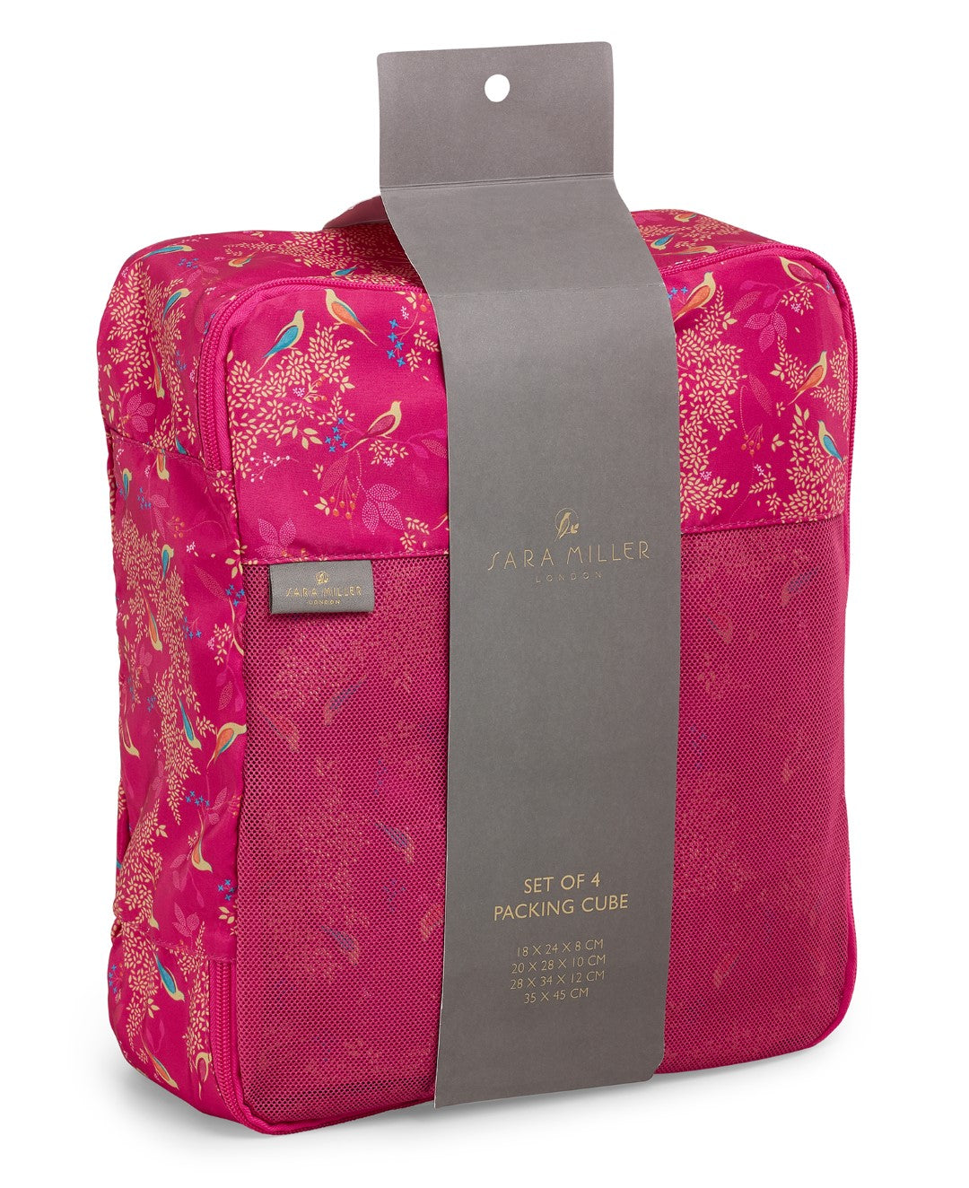 Sara Miller Chelsea Pink Set of Packing Cubes