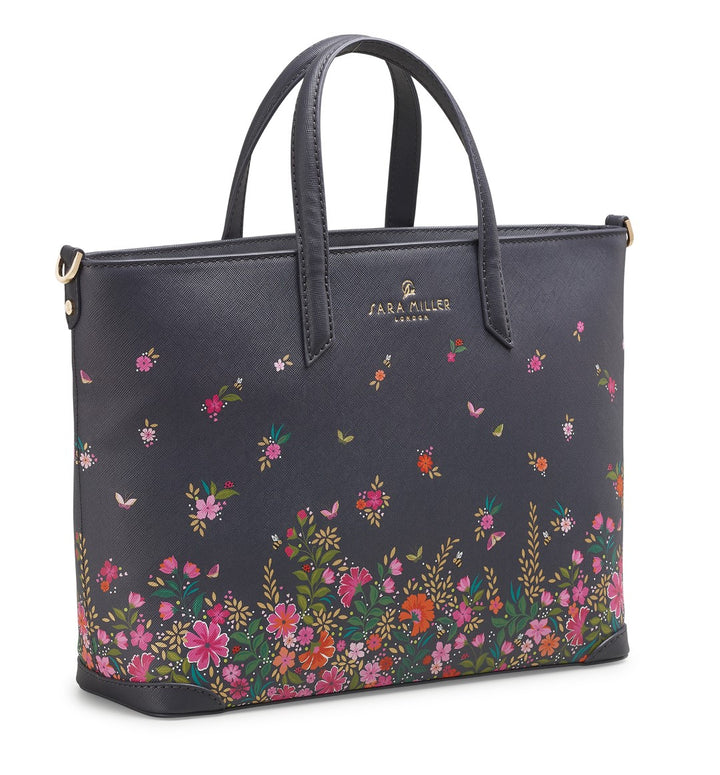 Sara Miller Ditsy Floral Medium Tote Bag