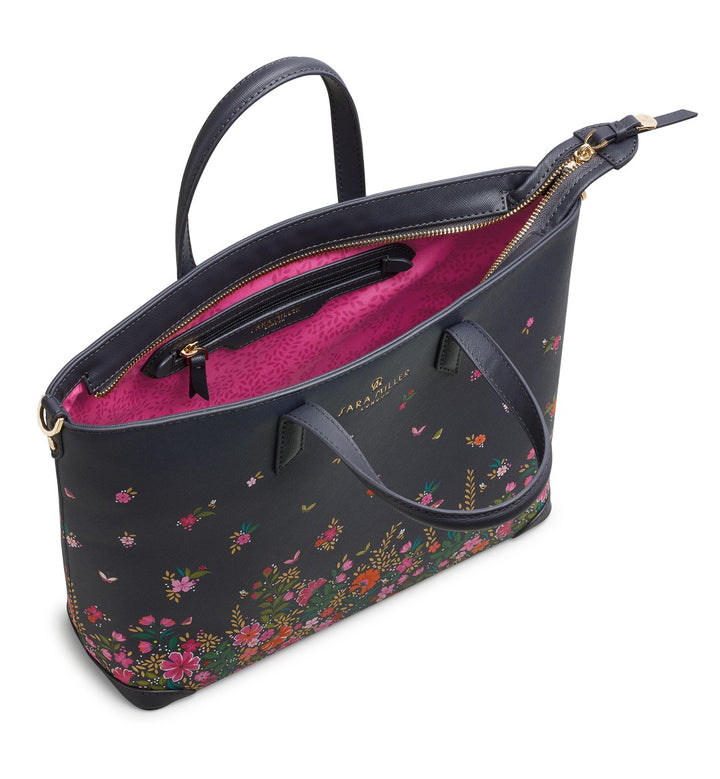 Sara Miller Ditsy Floral Medium Tote Bag