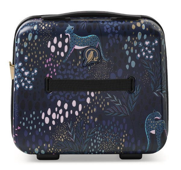 Sara Miller Midnight Leopard Vanity Case