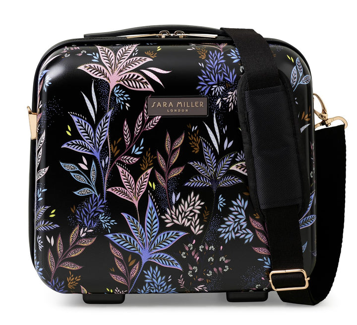 Sara Miller Black Botanic Vanity Case