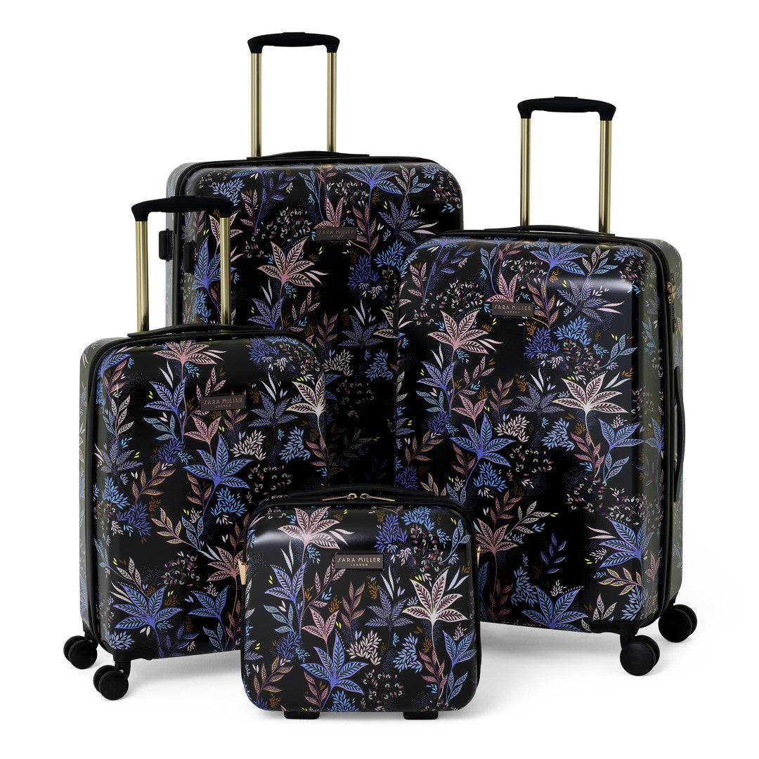 Sara Miller Black Botanic Vanity Case