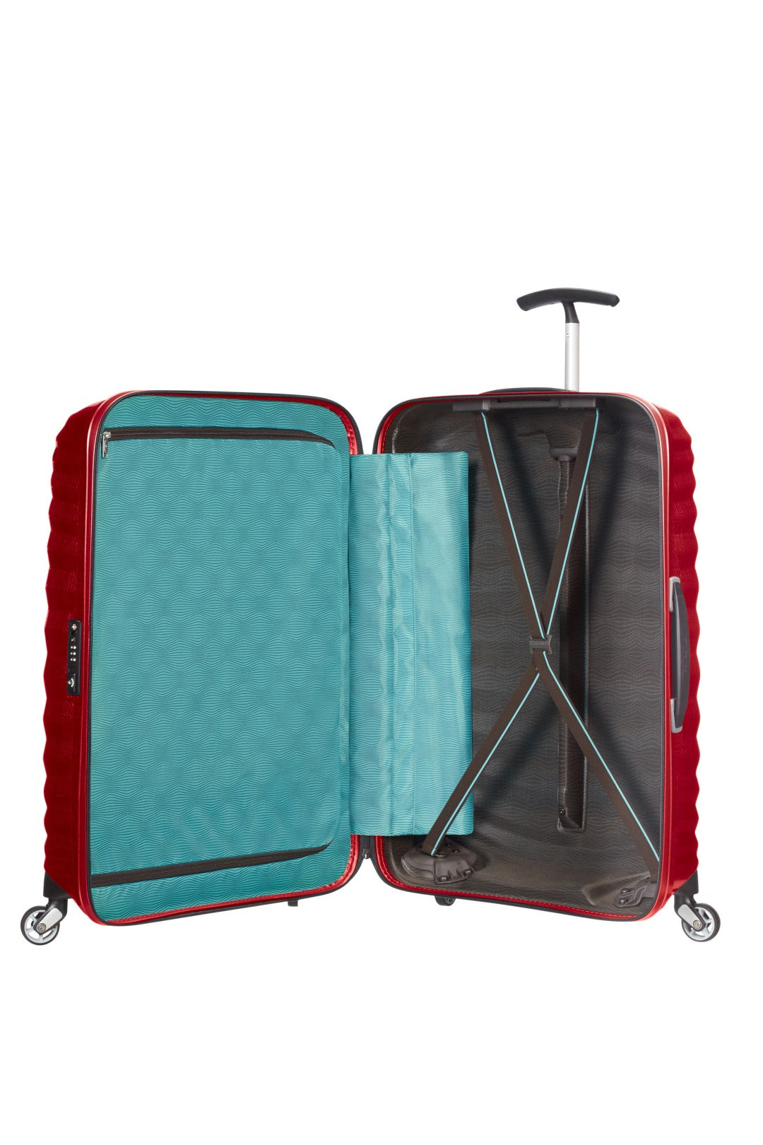 Samsonite Lite-Shock 69cm 4-Wheel Medium Suitcase