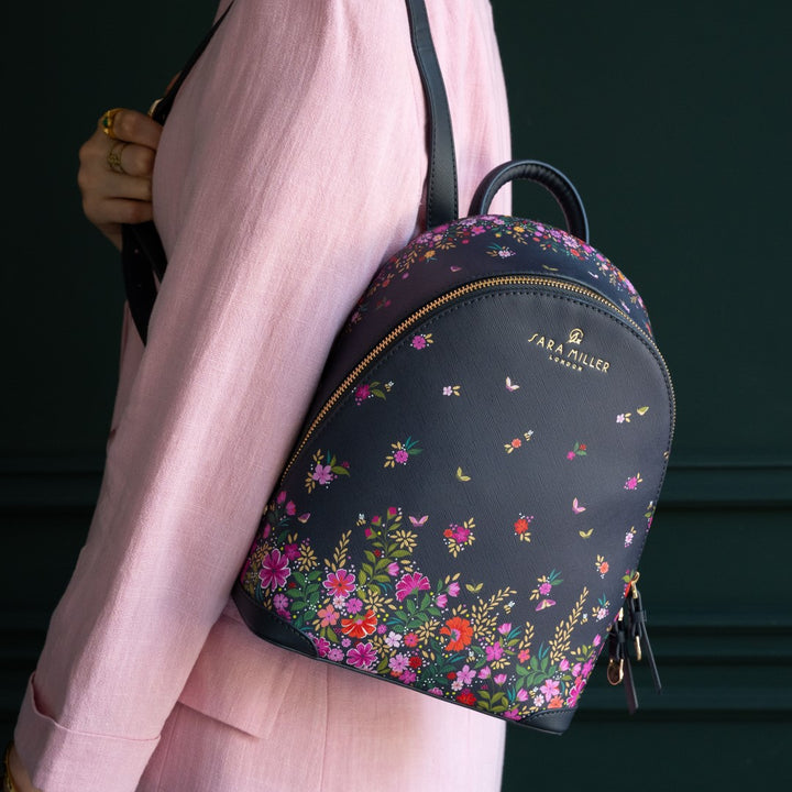 Sara Miller Ditsy Floral Mini Backpack