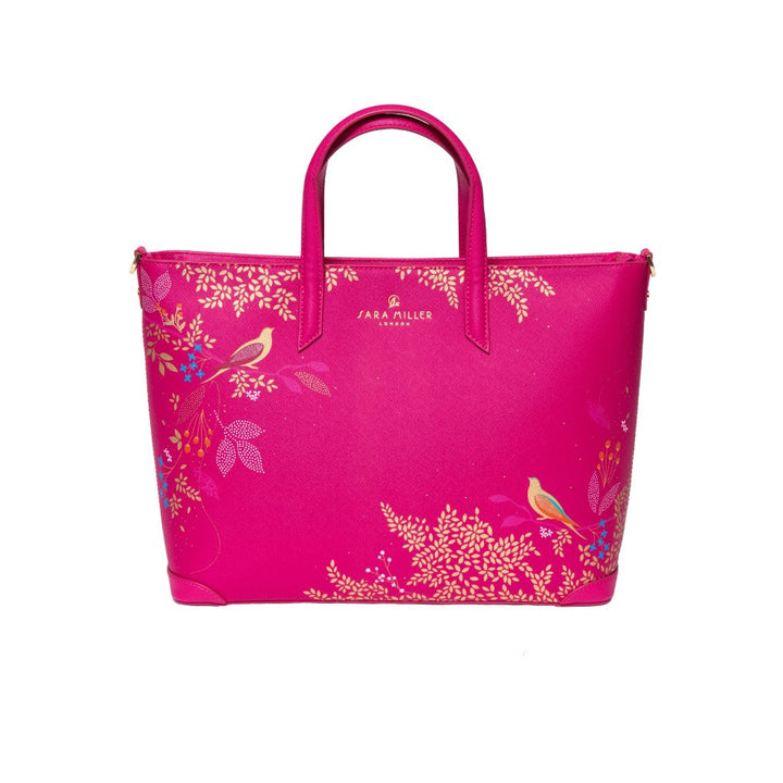 Sara Miller Chelsea Pink Medium Tote Bag