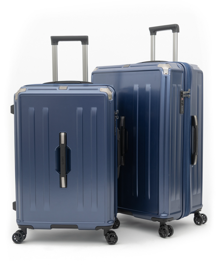 Qubed Vault 69cm 4-Wheel Expandable Trunk Suitcase