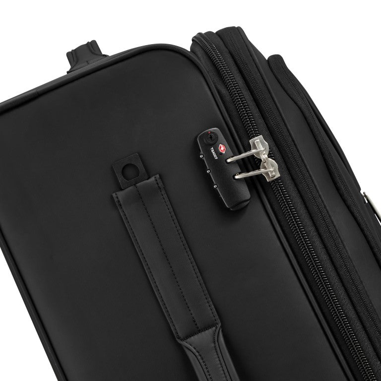 Delsey Dita 79cm 4-Wheel Large Expandable Suitcase