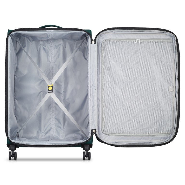 Delsey Dita 79cm 4-Wheel Large Expandable Suitcase