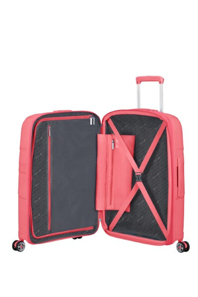 American Tourister StarVibe 67cm Medium 4-Wheel Expandable Suitcase