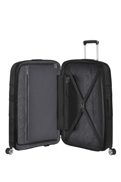 American Tourister StarVibe 77cm Large 4-Wheel Expandable Suitcase