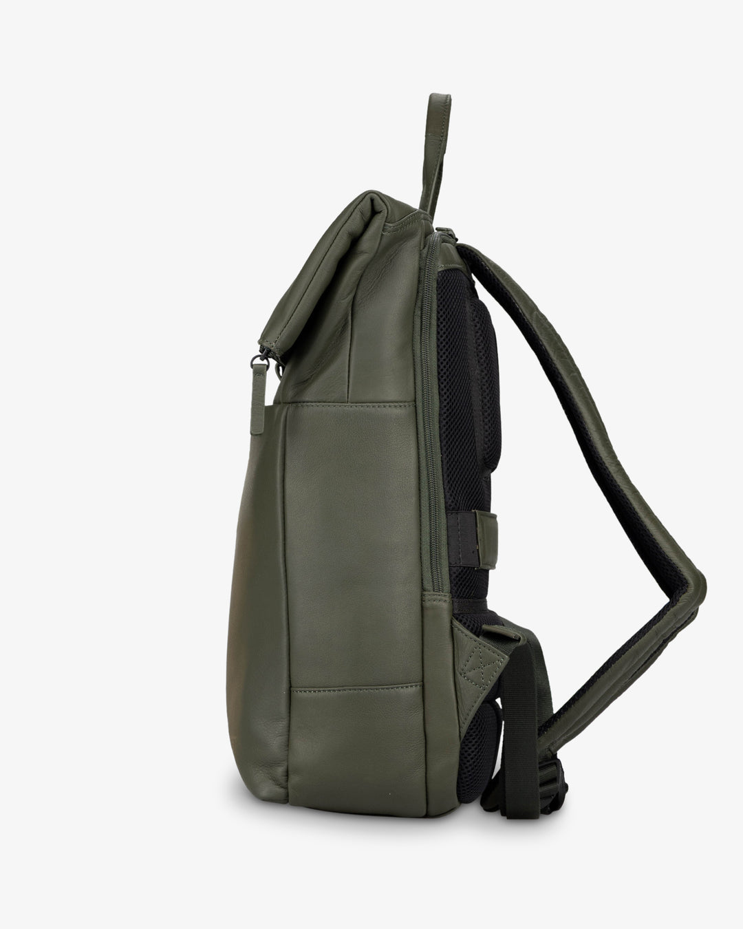 Jost Tromsoe Leather Roll Top Backpack