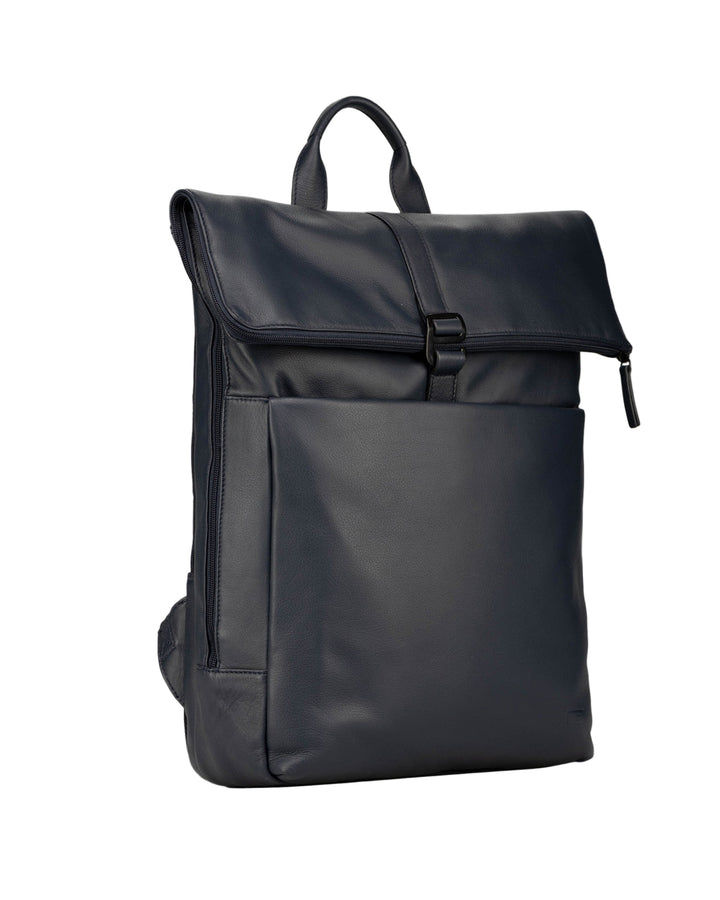 Jost Tromsoe Leather Roll Top Backpack
