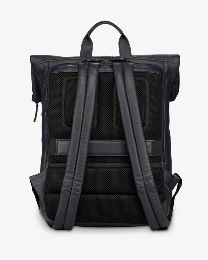 Jost Tromsoe Leather Roll Top Backpack