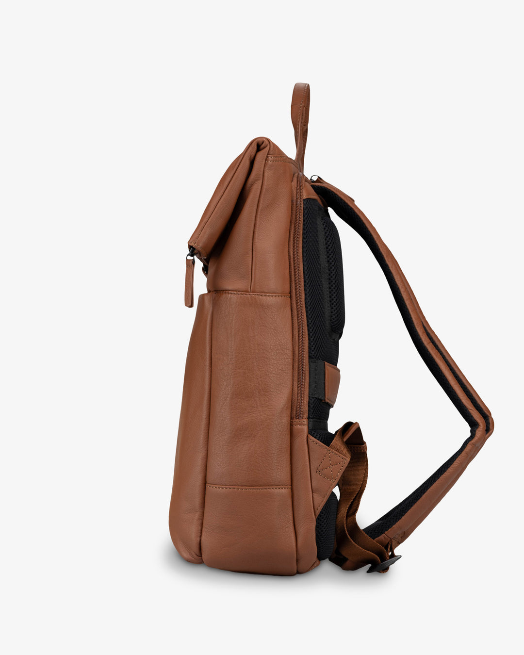 Jost Tromsoe Leather Roll Top Backpack