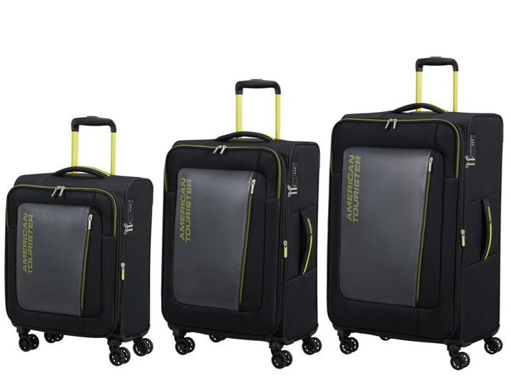 American Tourister Aktivus Expandable 3 Piece Suitcase Set