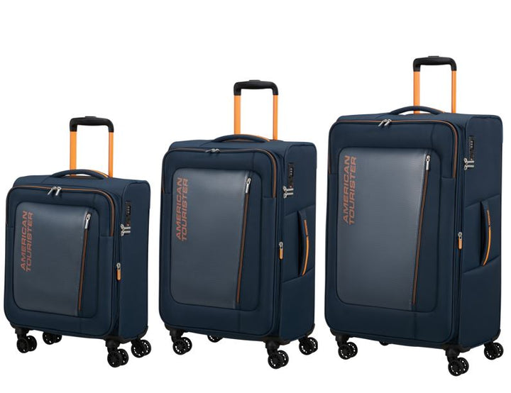 American Tourister Aktivus Expandable 3 Piece Suitcase Set