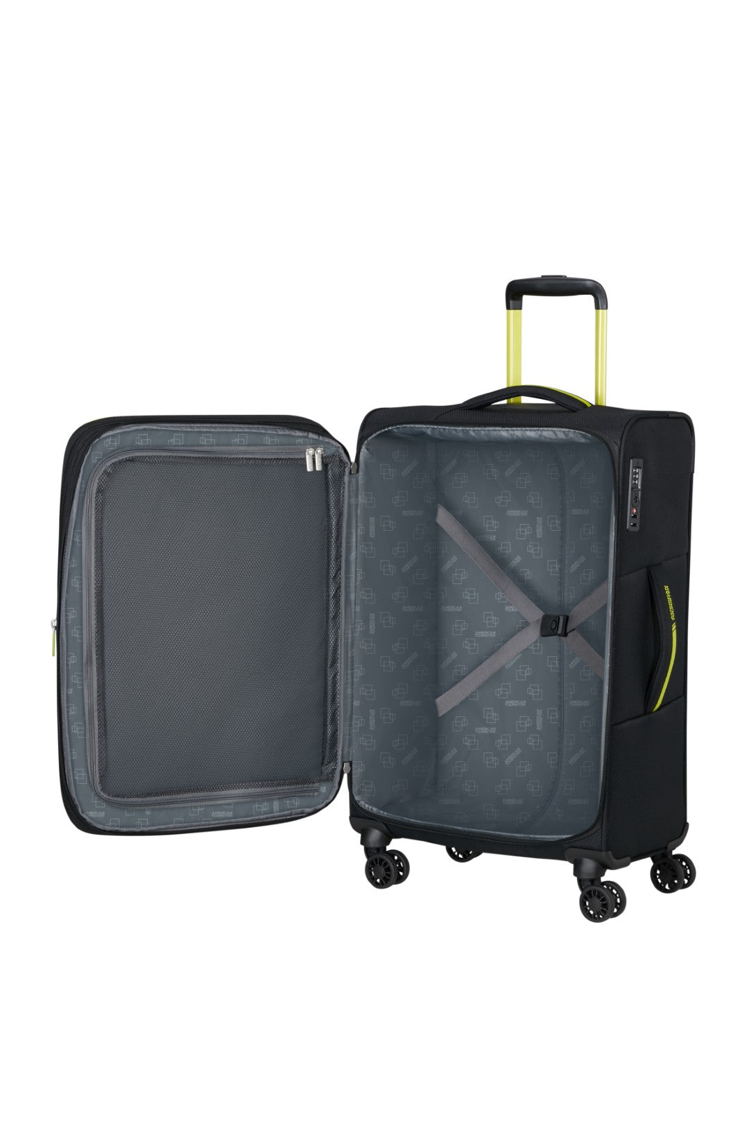 American Tourister Aktivus Expandable 3 Piece Suitcase Set
