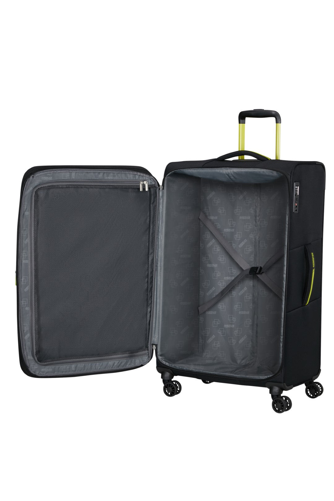 American Tourister Aktivus Expandable 3 Piece Suitcase Set