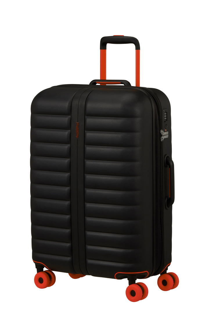 American Tourister Neovibe 67cm Spinner 4-Wheel Expandable Medium Suitcase