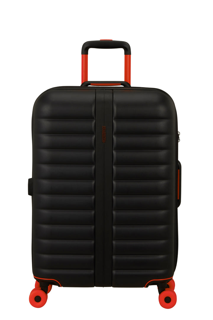 American Tourister Neovibe 67cm Spinner 4-Wheel Expandable Medium Suitcase